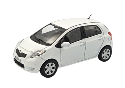 Toyota yaris white 43 - white, 1:43