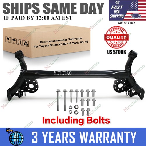 Rear axle crossmember beam - axle,