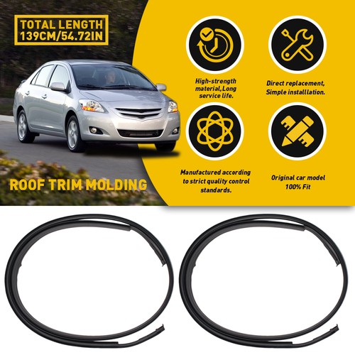 2pcs roof drip moulding - 2pcs, trim