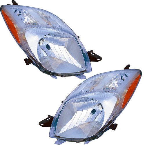 Headlights front lamps pair - headlights,