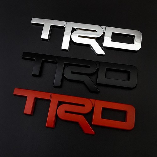 Trd red silver blk logo - trd,