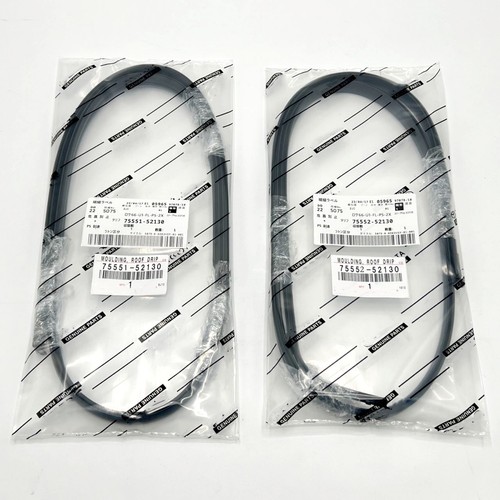 Roof drip molding trim for - 2x,