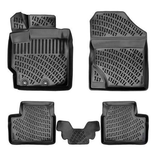 Custom molded rubber floor - 3d,