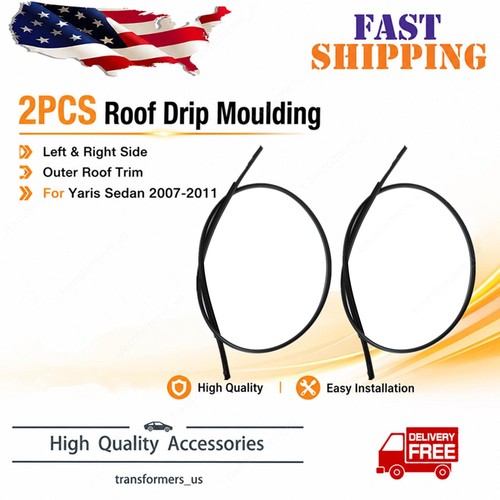 2pcs roof drip moulding - 2pcs,